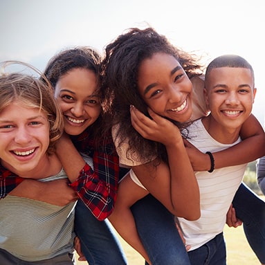 Group of teenagers - therapy for teens in Norwalk, Stamford, Fairfield, Westport, CT