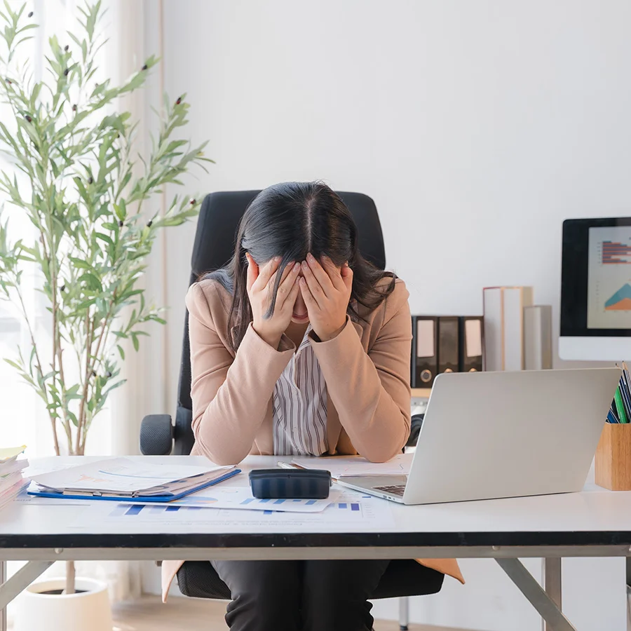 Woman experiencing anxiety therapy in Jupiter, FL